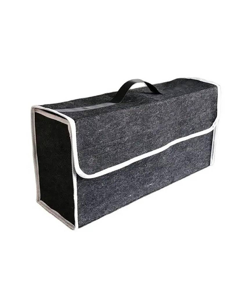 Auto Organizer Auto Lagerung Reisetasche Filz Auto Trunk Organizer Auto Lagerung Box Tasche Feuerfeste Verstauen Aufräumen Paket Decke Werkzeug Autositz Organizer(Gray) von UUIUYGH