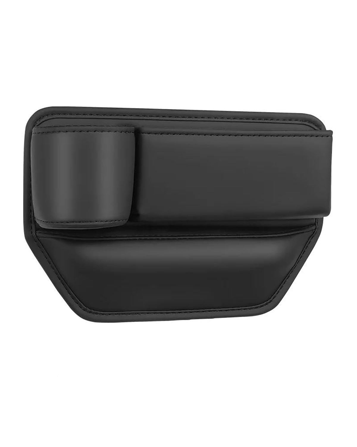 Auto Organizer Auto Sitz Lücke Organizer Lagerung Box Spalt Seite Lagerung Tasche Mit Tasse Telefon Brieftasche Halter Auto Innen Zubehör Autositz Organizer(Black-Left) von UUIUYGH