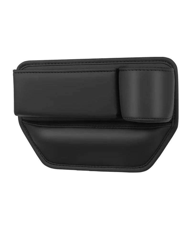 Auto Organizer Auto Sitz Lücke Organizer Lagerung Box Spalt Seite Lagerung Tasche Mit Tasse Telefon Brieftasche Halter Auto Innen Zubehör Autositz Organizer(Black-Right) von UUIUYGH