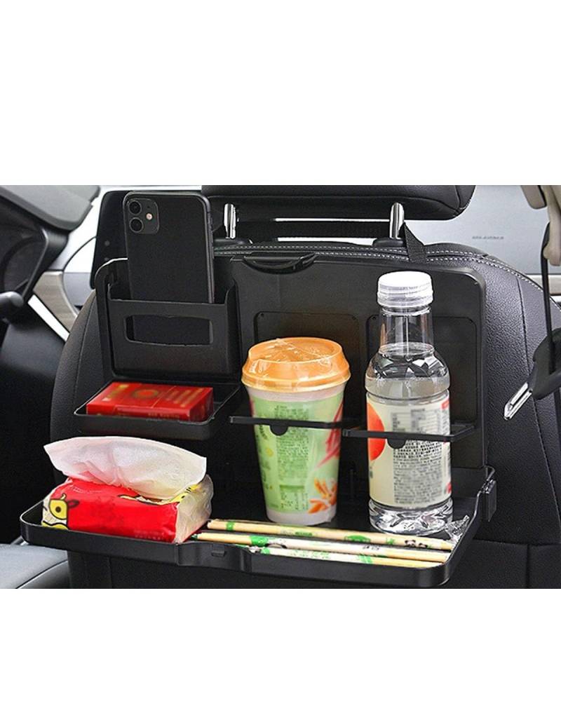 Auto Organizer Auto Tablett Regale Esszimmer Auto Auto Sitz Zurück Tablett Multi-Funktions Faltbare Praktische Kleine Tisch Lebensmittel Getränke Halter Zubehör Autositz Organizer von UUIUYGH