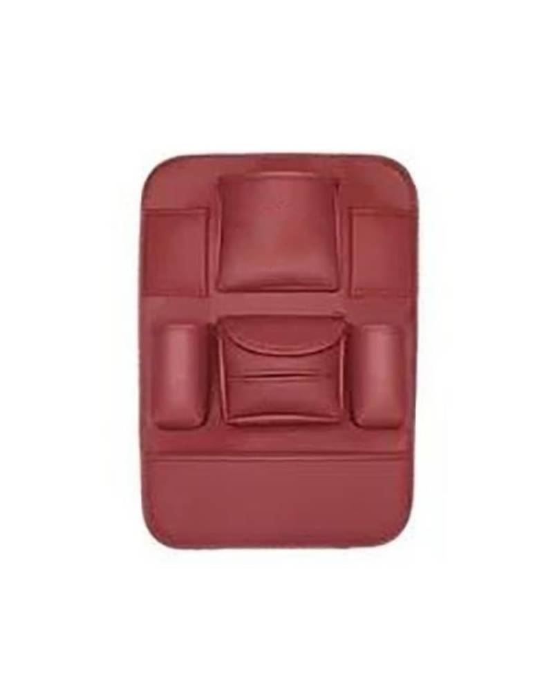 Auto Organizer Autositz Organizer Sitzlehne Aufbewahrungstasche Hinten Anti-Verschleiß Anti-Kick-Pad Autozubehör Autositz Organizer(Red) von UUIUYGH