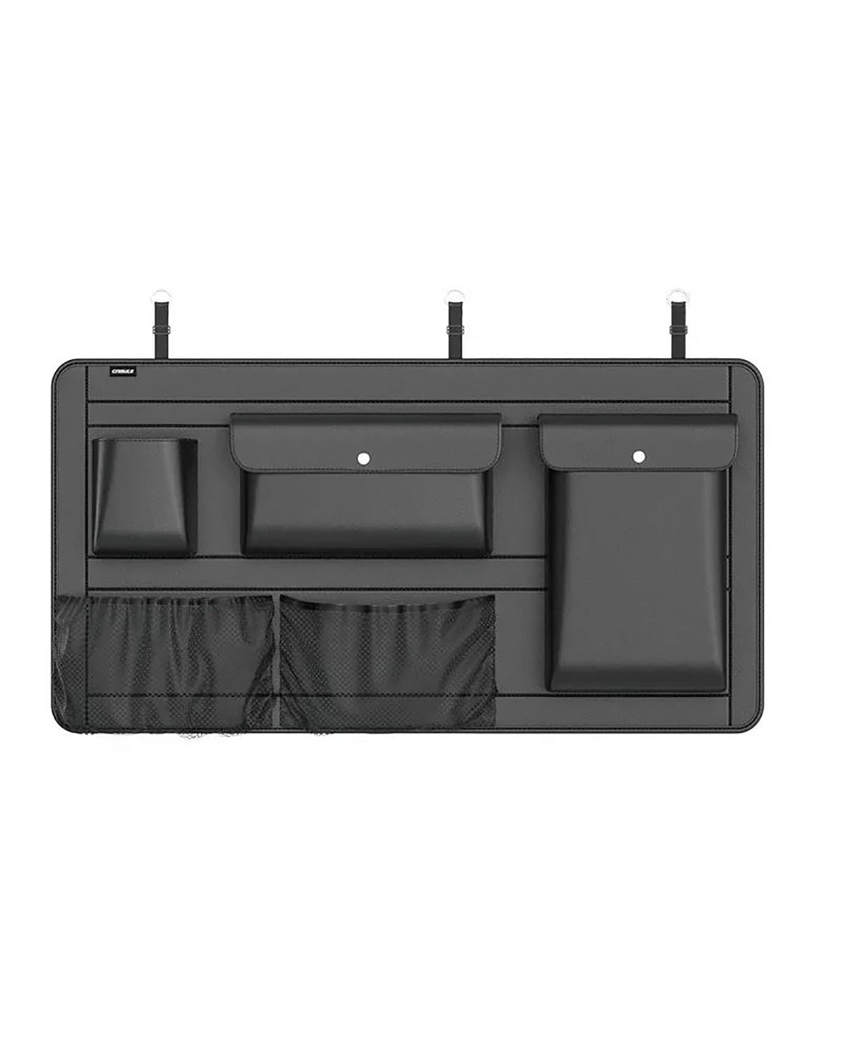 Auto Organizer Verstellbare Auto-Aufbewahrungsbox Für Rücksitz 5 Taschen, Kofferraum-Organizer Vielseitig Verwendbar PU-Leder Autositz-Rücken-Organizer Mit Tasche Autositz Organizer von UUIUYGH