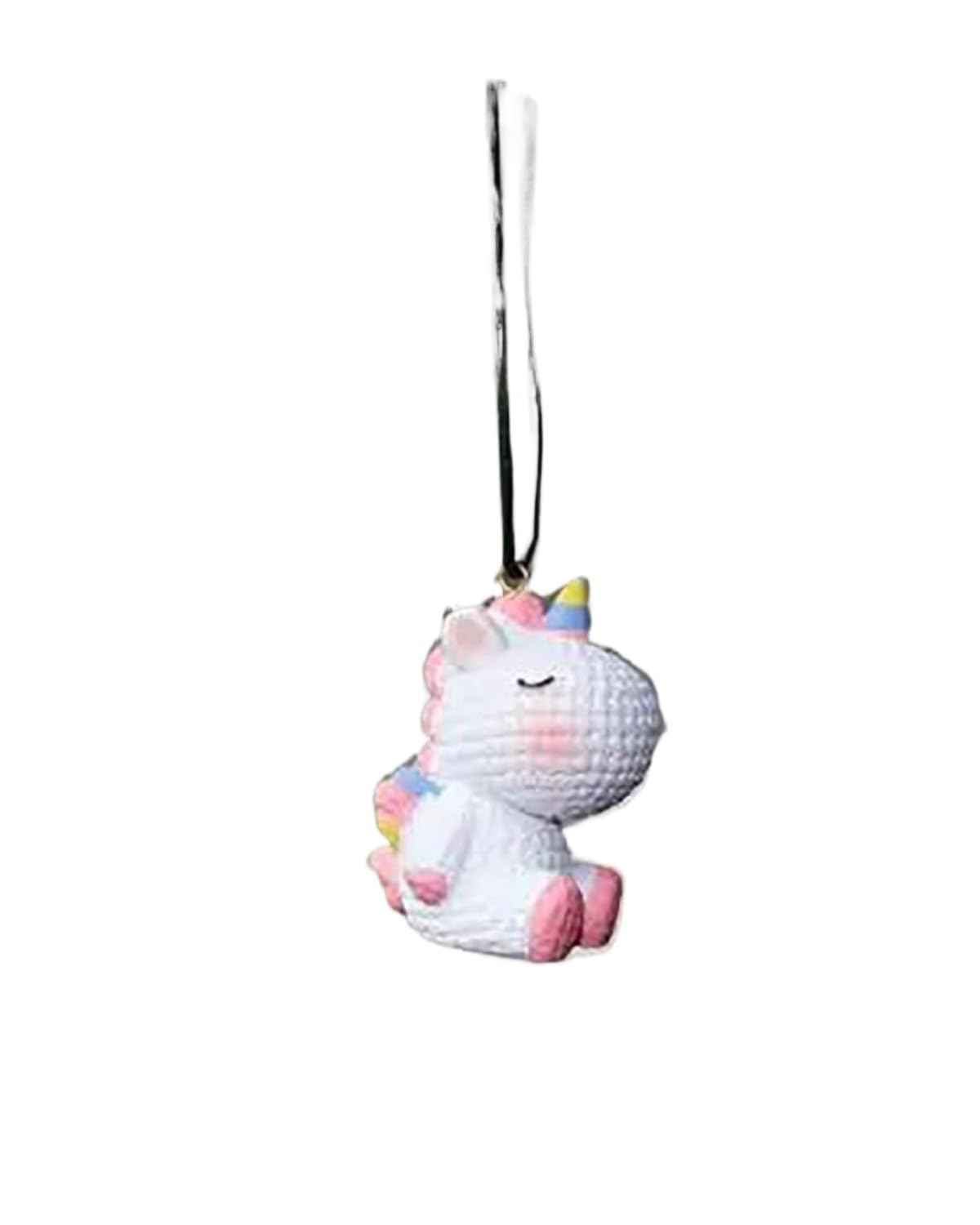 Autodekoration Auto Innen Anhänger Tier Nette Einhorn Schaukel Kawaii Pferd Hängen Auto Rückspiegel Dekoration Zubehör Geschenke Auto Hängende Ornamente(Style 2) von UUIUYGH