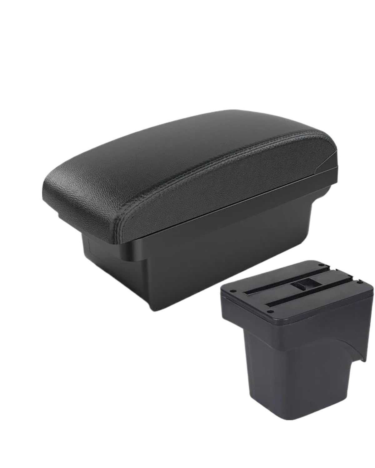 Mittelkonsole Auto Für Focus 2 Für Mk2 2005 2006 2007 2008 2009 2010 2011 Auto Armlehne Box Center Console Lagerung Innen Nachrüstung Zubehör Armlehnen(A2 Black line NO USB) von UUIUYGH