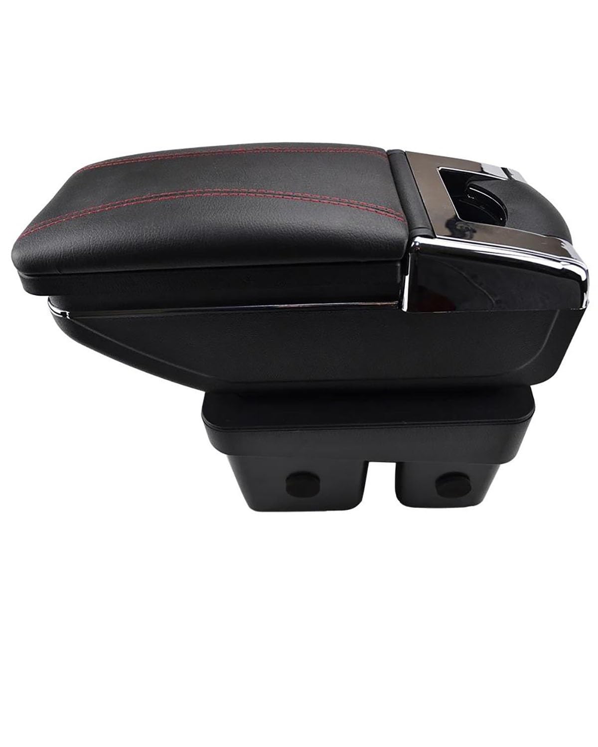 Mittelkonsole Auto Für Golf Für Mk7 2013 2014 2015 2016 2017 Center Console Armlehne Lagerung Box Arm Rest Drehbare Innen Auto Zubehör Teile Armlehnen(Red Thread) von UUIUYGH