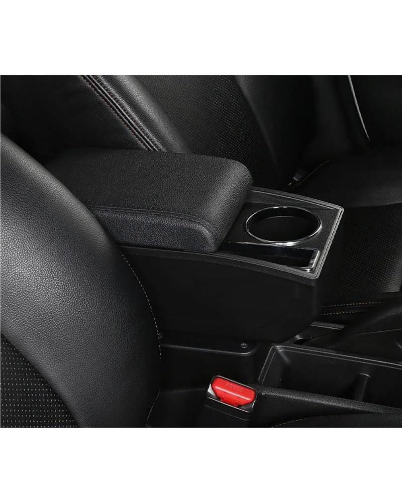 Mittelkonsole Auto Für Suzuki Für Jimny 2017 2018 2019 2020 Armlehne Auto Armlehne Box Retrofit Teile Lagerung Box Tasse Halter Innen Auto Zubehör Armlehnen(A1 Black Line) von UUIUYGH