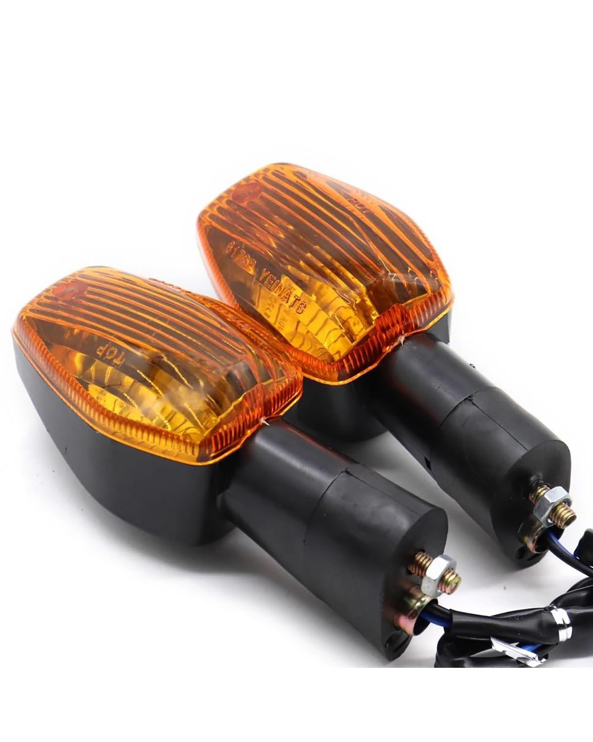 Motor Blinker Für CB400 SUPER VIER 2006-2018 CB 600 F HORNET 2002-2015 CB900F 2001-2007 Moto Blinker Motorrad Blinker LED Licht Motorrad Indikatoren(Amber) von UUIUYGH