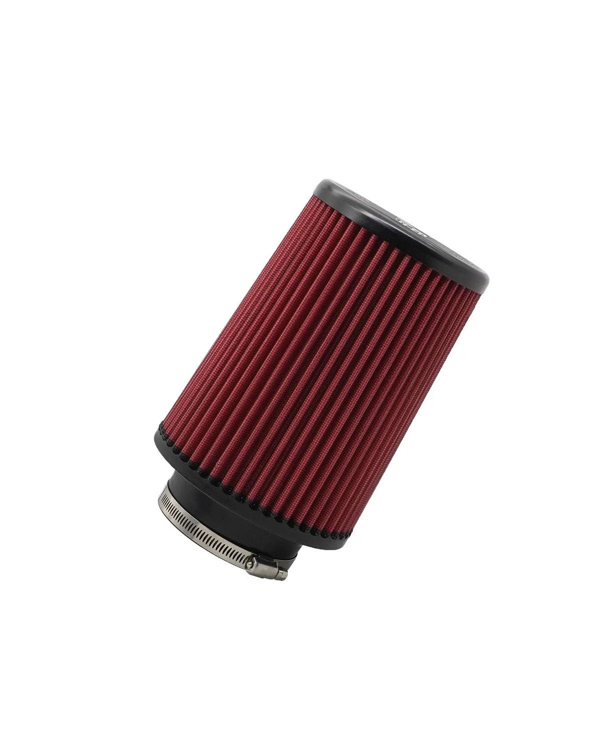 Motorluftfilter Auto-Luftfilter 76 Mm 89 Mm Universeller Kaltkegel-Lufteinlassfilter 76 Cm 79 Cm Für Sportwagen-Motorlufteinlass Luftfilter(89mm-Red) von UUIUYGH