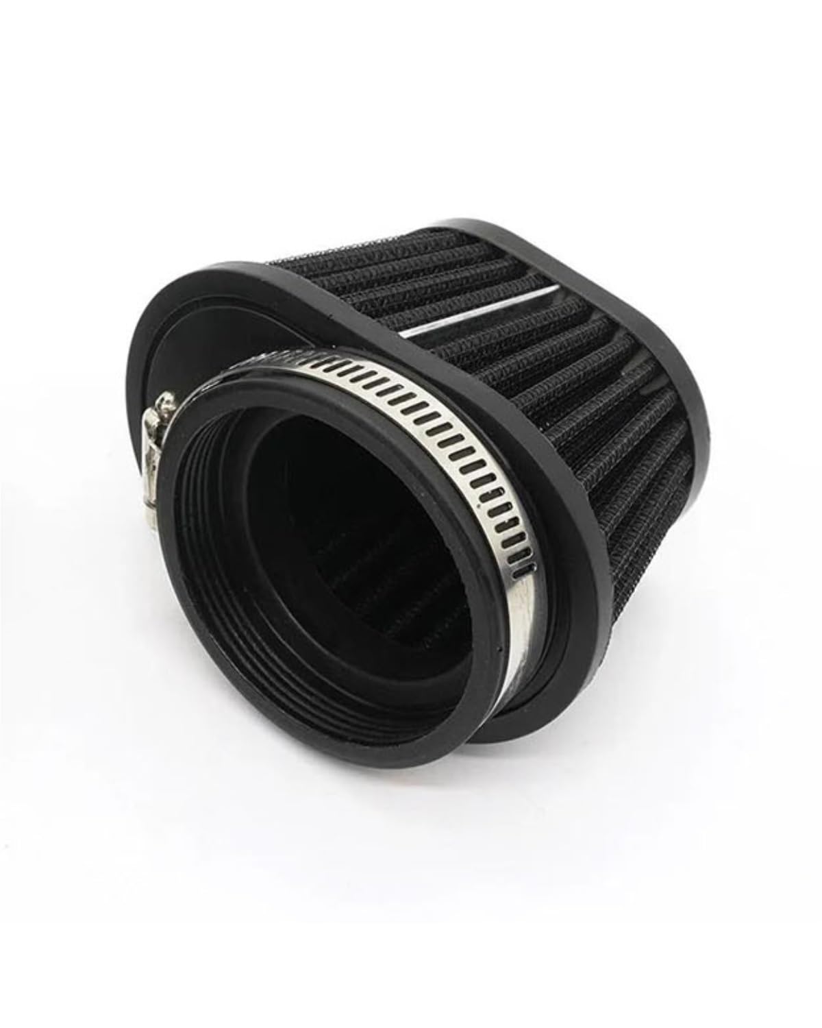 Motorluftfilter Für Rennwagen Sport Air Intake Filter XH-UN073 R-EP Luftfilter 51mm 55mm 60mm Universal Luftfilter(Black-51MM) von UUIUYGH