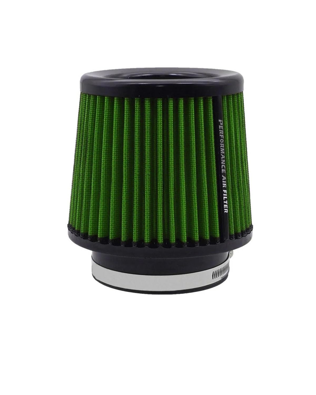 Motorluftfilter Für Sport Racing Auto Motor Filter Abdeckung Gehäuse 80MM 101MM Einlass Luftfilter Kalten Ansaugsysteme Kegel Automobil Luftfilter(80mm-Green) von UUIUYGH