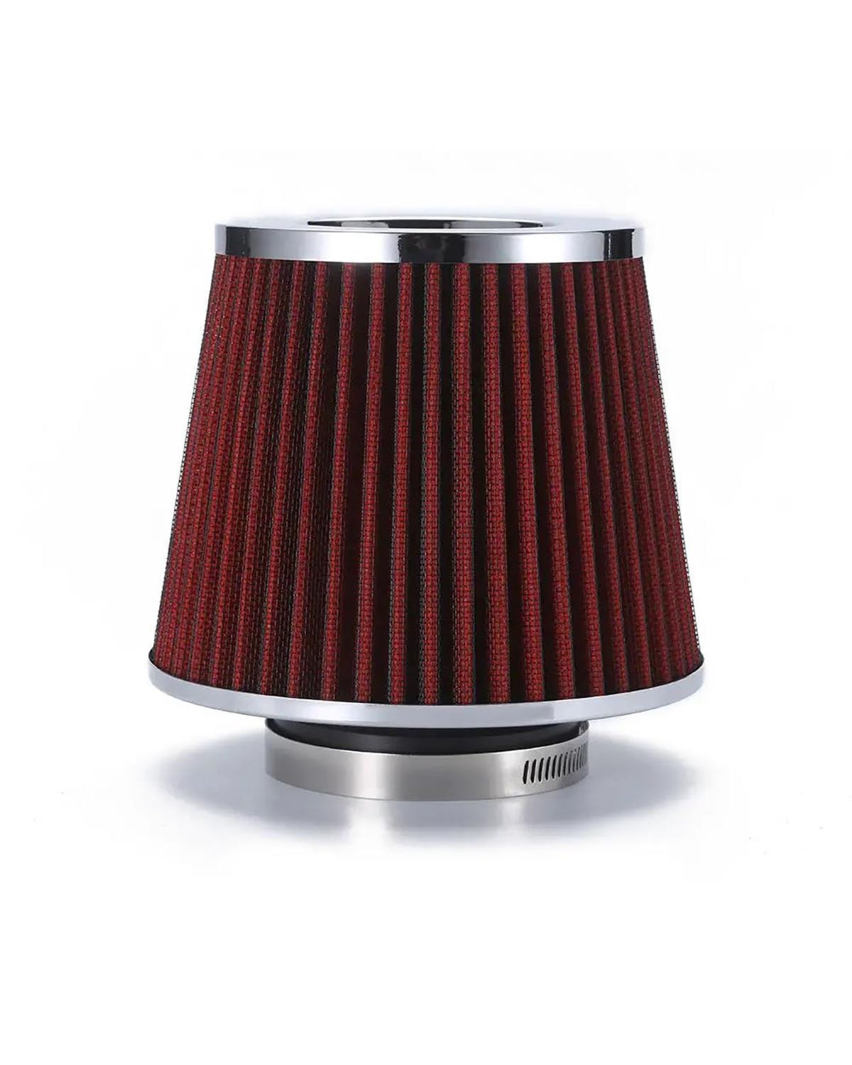 Motorluftfilter Für Universal-Cold Air Intake 65mm 70mm 76mm Entlüftungsfilter R-EP Auto-Luftfilter 2.5/2.75/3 Zoll Luftfilter(65MM-RED) von UUIUYGH