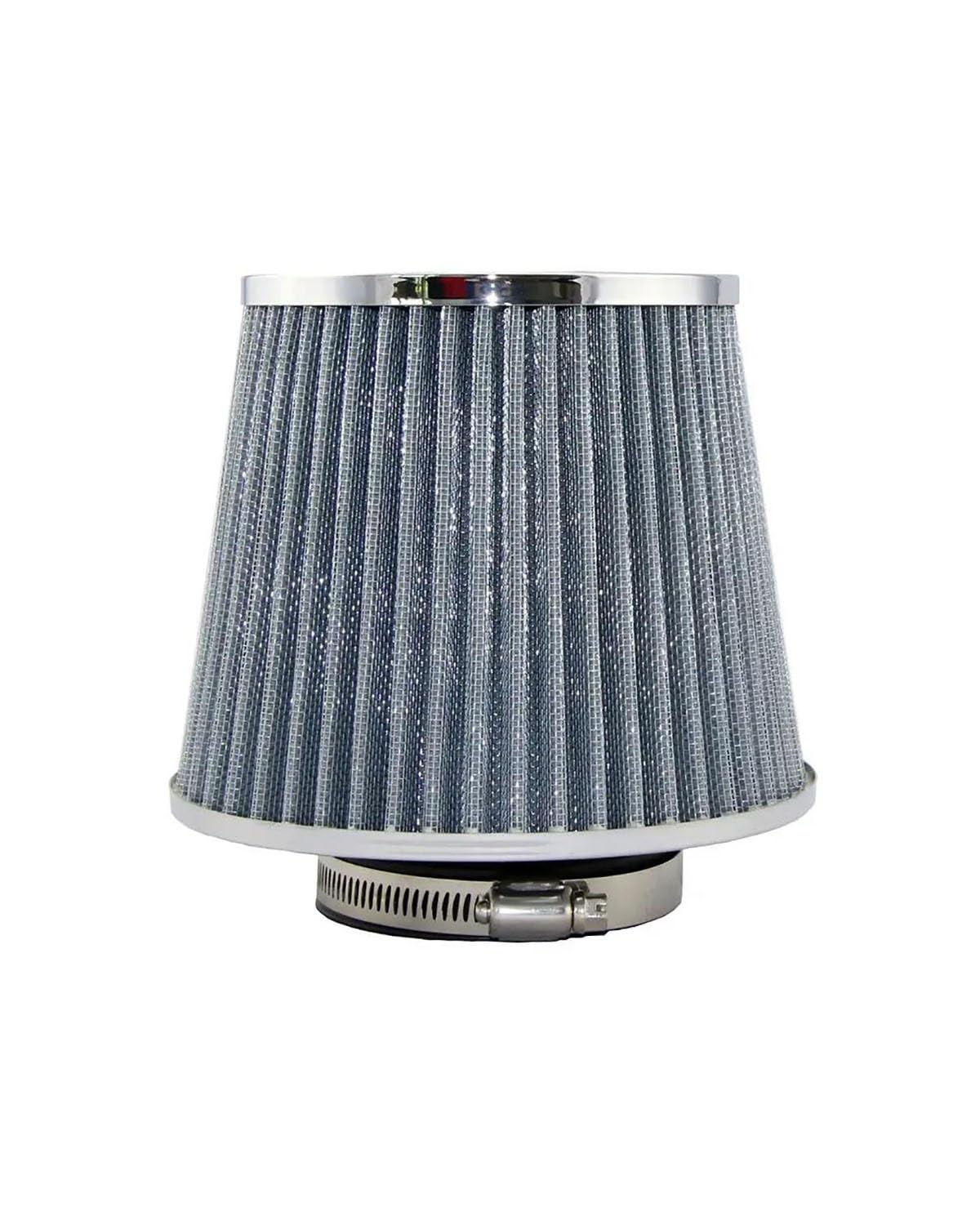 Motorluftfilter Für Universal-Cold Air Intake 65mm 70mm 76mm Entlüftungsfilter R-EP Auto-Luftfilter 2.5/2.75/3 Zoll Luftfilter(65MM-SILVER) von UUIUYGH