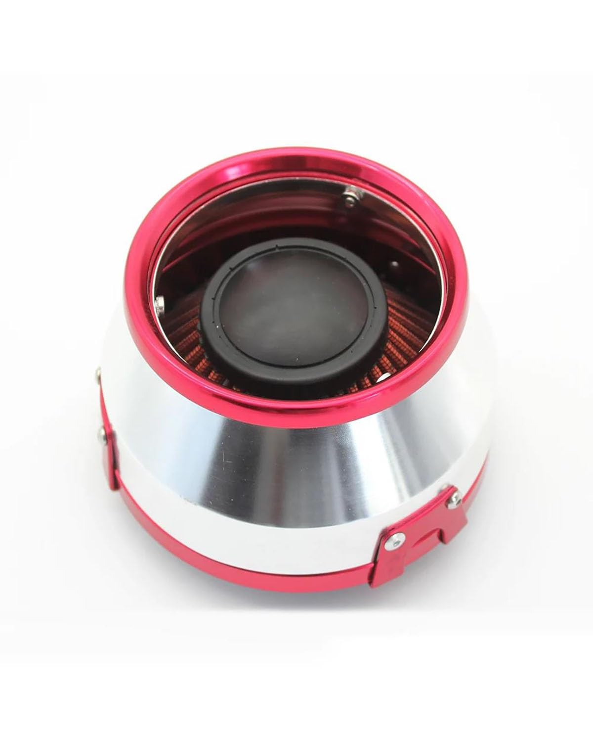 Motorluftfilter Rot Blau XH-UN075 R-EP Universal-Sportluftfilter Für Die Meisten Autos 76 Cm Open Air Intake Filterbox 76 Mm Luftfilter(Red) von UUIUYGH