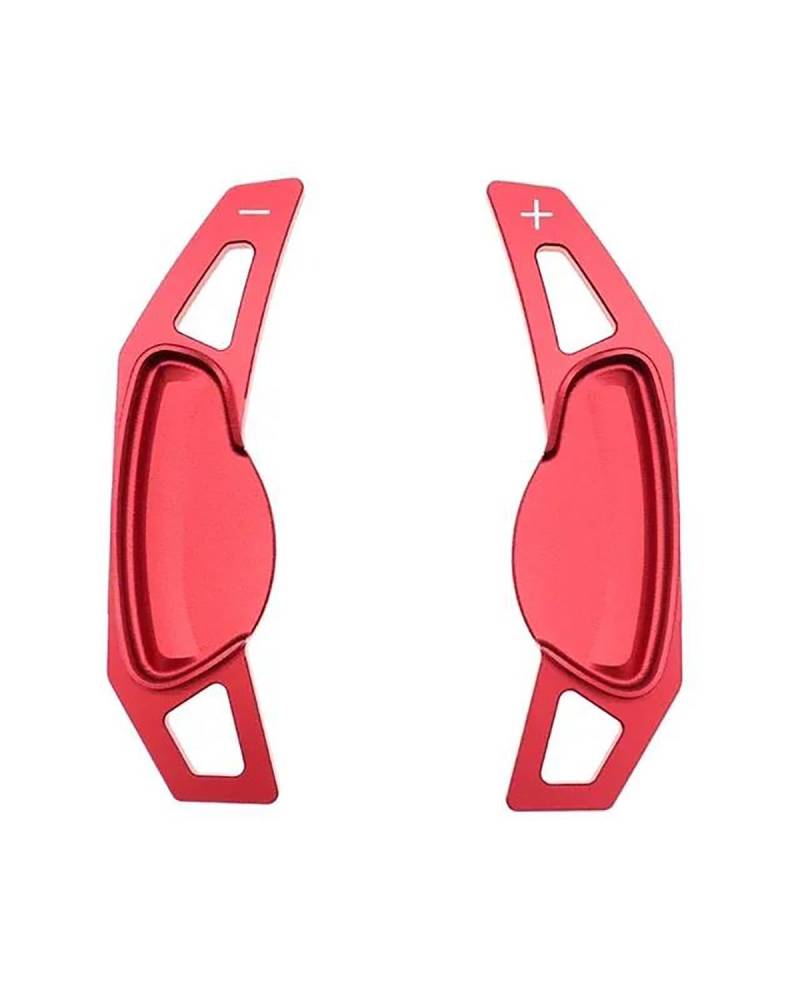 Schaltwippen 2 Stücke Auto Lenkrad Schaltwippen Verlängerung Schalthebel Aufkleber Für Benz Für Smart Für Fortwo Für Forfour Shift Paddles Erweitern(Red) von UUIUYGH