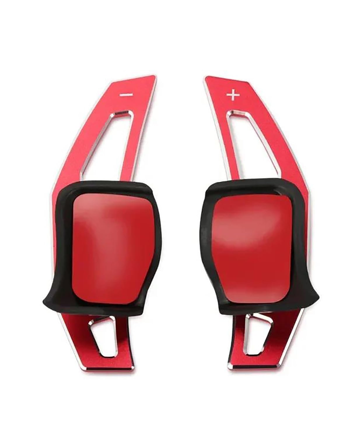 Schaltwippen 2X Auto Lenkrad Schaltwippe Für Käfer Für Touareg Für R32 Für R36 Für Golf 5 6 Für GTI R Für Jetta Für Passat Shift Paddles Erweitern(Red) von UUIUYGH