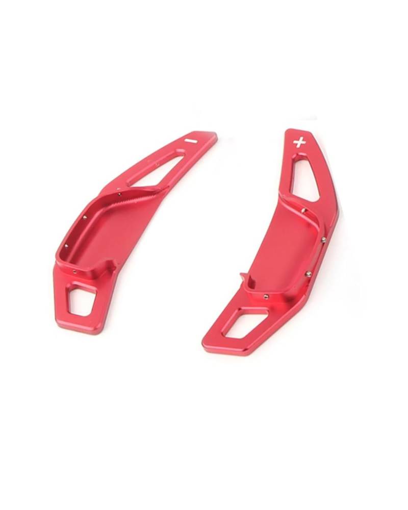 Schaltwippen Aluminium-Auto-Lenkrad-Schalthebel, Schaltwippen-Verlängerung Für Toyota Für Corolla Für Camry Für RAV4 Für Zelas Für Mark X 2 Shift Paddles Erweitern(Red) von UUIUYGH