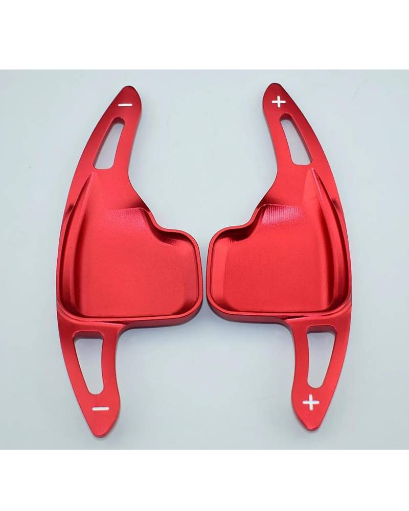 Schaltwippen Aluminium-Lenkrad-Schaltwippen-Verlängerung für F30 F10 GT 3er 5er F18 für X1 Shift Paddles Erweitern(Red) von UUIUYGH