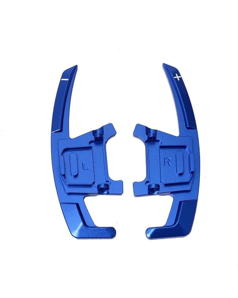 Schaltwippen Auto Auto Lenkrad Paddel Extend Shifter Metall Schalthebel Paddel Für Golf 7 Für GTI R Für GTD Für GTE Für MK7 2014-2019 Shift Paddles Erweitern(Blue) von UUIUYGH