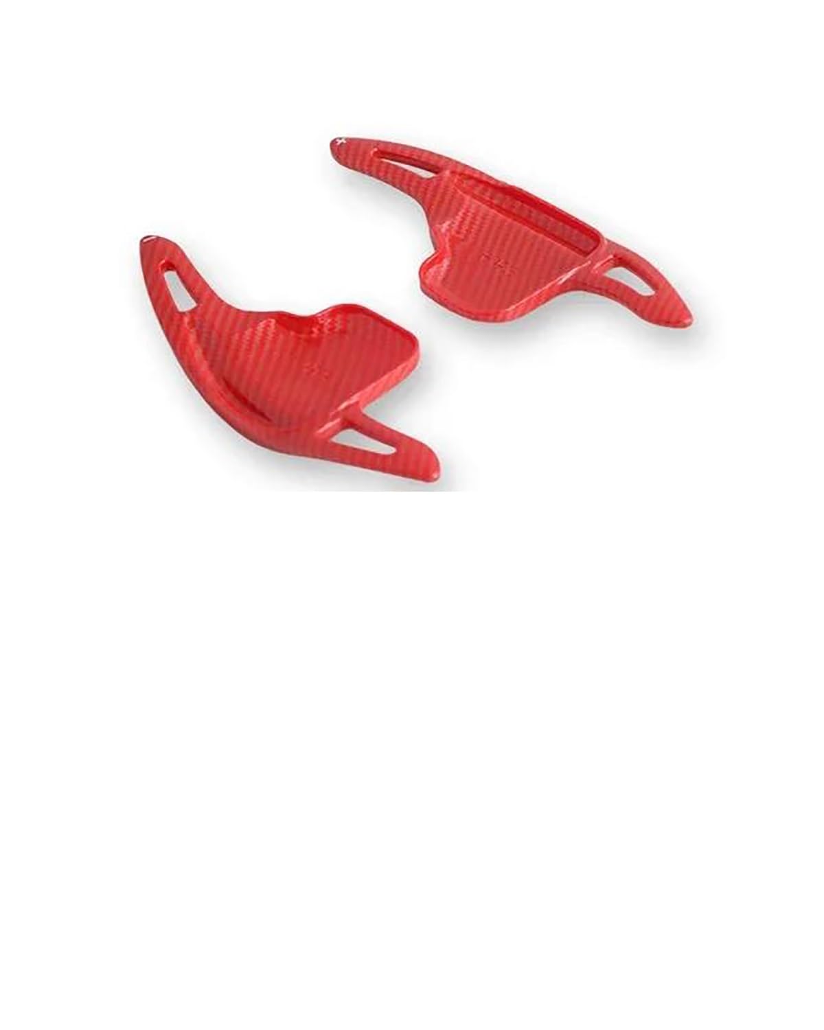 Schaltwippen Für 1 Für 2 Für 3 4 5 6 7 Serie Für X1 Für X4 Für X6 Für X5 I8 Carbon Faser Auto Lenkrad Paddle Shifter Verlängerung Shift Paddles Erweitern(Carbon Fiber red) von UUIUYGH