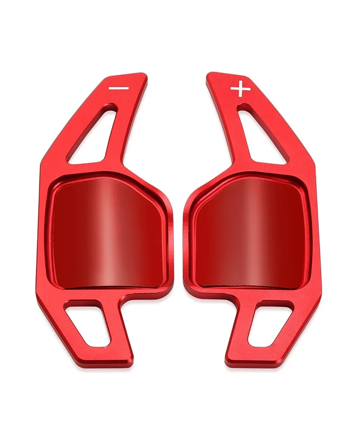 Schaltwippen Schaltwippen Für A4 Für B8 Für A3 Für 8P Für S3 Für A5 Für A6 Für S6 Für C6 Auto-Lenkrad-Paddel-Verlängerung Shift Paddles Erweitern(Red) von UUIUYGH