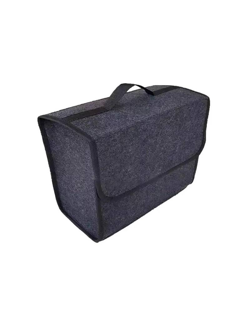 Auto Organizer Auto Großes Anti-Rutsch-Fach Kofferraum-Aufbewahrungsorganisator Auto-weiches Zubehör Aufbewahrungsbox Kofferraum-Organizer Werkzeugaufbewahrung Filz Autositz Organizer(30X16X30cm) von UUIUYGH