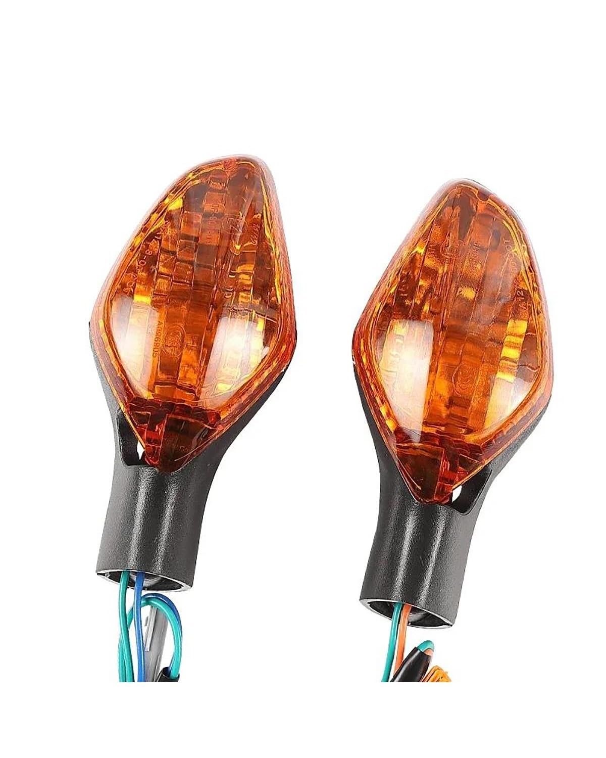 UUIUYGH Motorrad-Blinker, zugelassen für NC700 NC750 SXD CBR500R CB650F CB500F NC700X NC750X NC 700 750 Blinker, Blinker, Motorradzubehör (Orange) von UUIUYGH