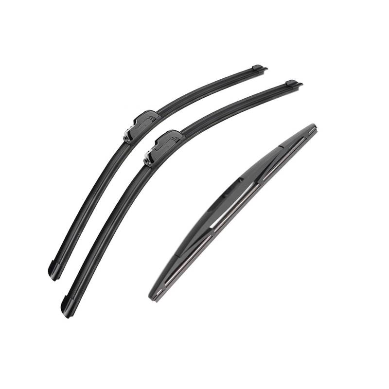 Wischerblätter Für Mitsubishies Für Grandis 2003 2004 2005 2006 2007-2011 28 "+ 22" + 12 "3 PCS Vorne Hinten Wischer Windschutzscheibe Windschutz Fenster Zubehör Scheibenwischer(12mm J Hooks) von UUIUYGH