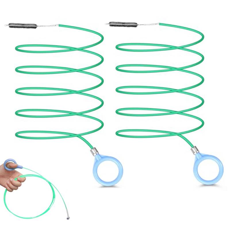 2pcs Schiebedach Abflussreinigungswerkzeug Flexible Abflussbürste Langes Rohrauto Reinigung, Pomrohr mit Bürste und Handring, Autowerkzeuge perfekt für das Scheibenscheibenscheibenscheibenscheibensch von UWEOTYYY