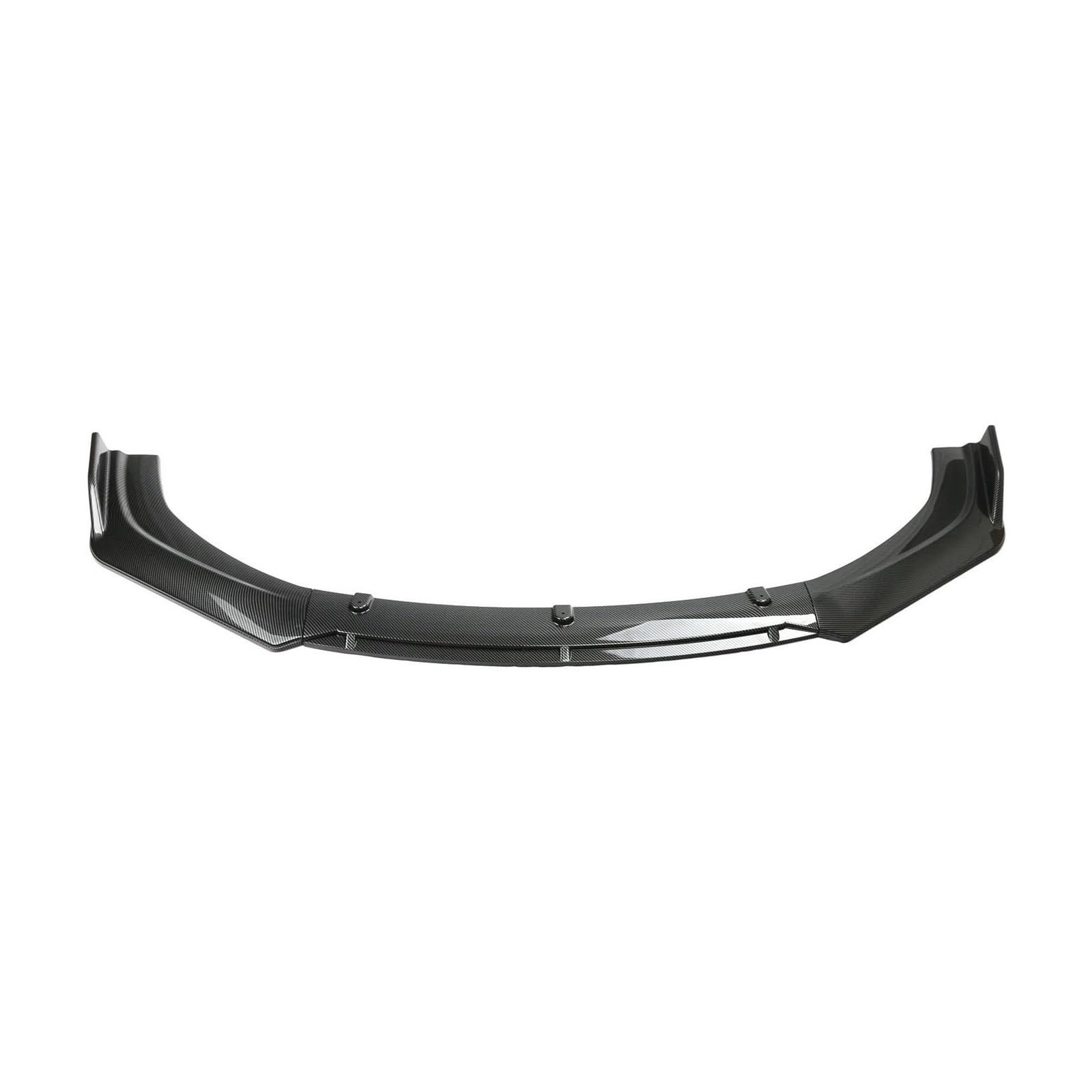 Auto Für A3 A4 A5 A7 Q3 Q5 Q7 RS5 S3 TT Alle Modelle Auto Universal Frontschürze Lip Spoiler Seite Splitter Deflector Body Kit Guards Zubehör(Carbonfaser-Optik) von UYCHYTQR