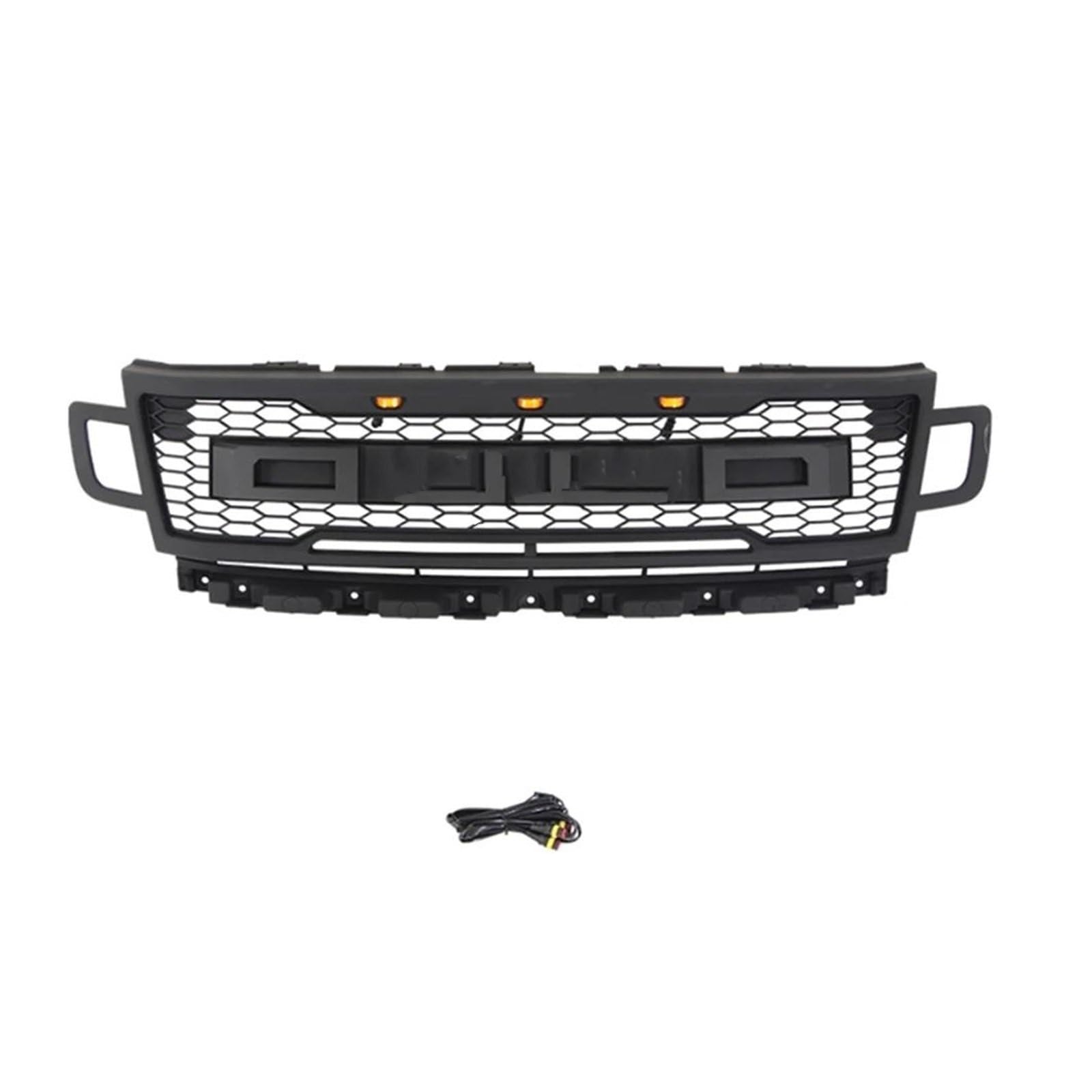 For Expedition 2018 2019 2020 Car Grills Front Hood Bumper Grill Radiator Grille With LED Lights Kühlergrills für die Front(Matt-schwarz) von UYCHYTQR