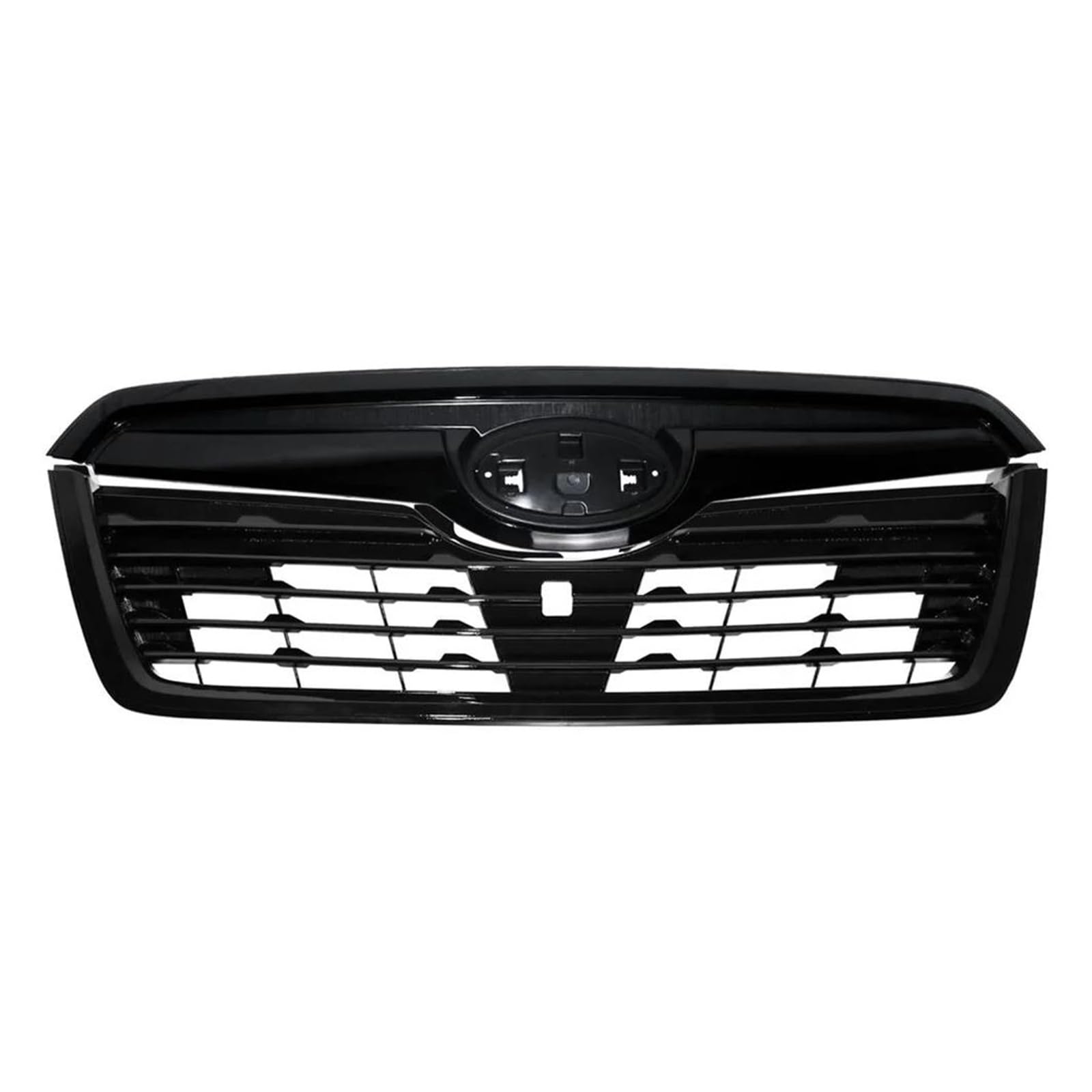 Für Subaru Für Forester 2019 2020 2021 Front Grill Mesh Kit Glanz Schwarz Oberen Stoßstange Grille Racing Grills Kühlergrills für die Front von UYCHYTQR