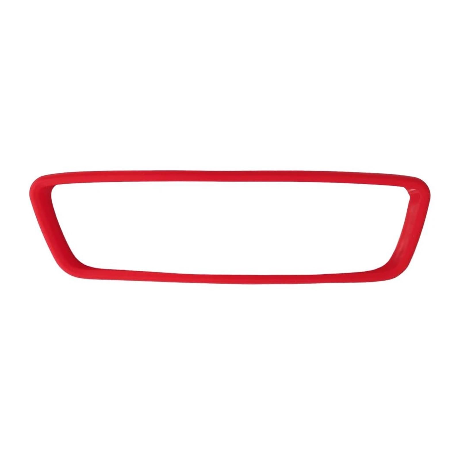 UYCHYTQR Für Tesla Für Model 3 Y 2023 Innen Zubehör Rückspiegel Schutz Trim Dekor Rahmen Schutz Streifen Auto-Innenleisten(Rot) von UYCHYTQR