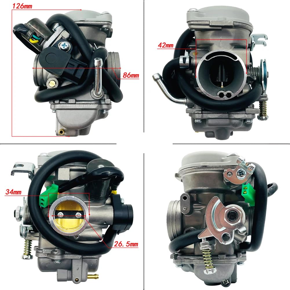 135CS Vergaser kompatibel mit 135 135 135cc Motorrädern von UYDFXA