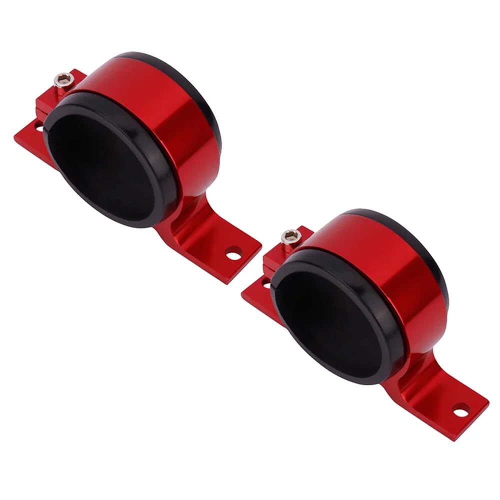 2PCS 60mm Rot Kraftstoff Pumpe Einzigen Halterung Kompatibel Mit Externe Kraftstoff Filter Clamp Cradle Kompatibel mit 044 380LPH 300LPH von UYDFXA