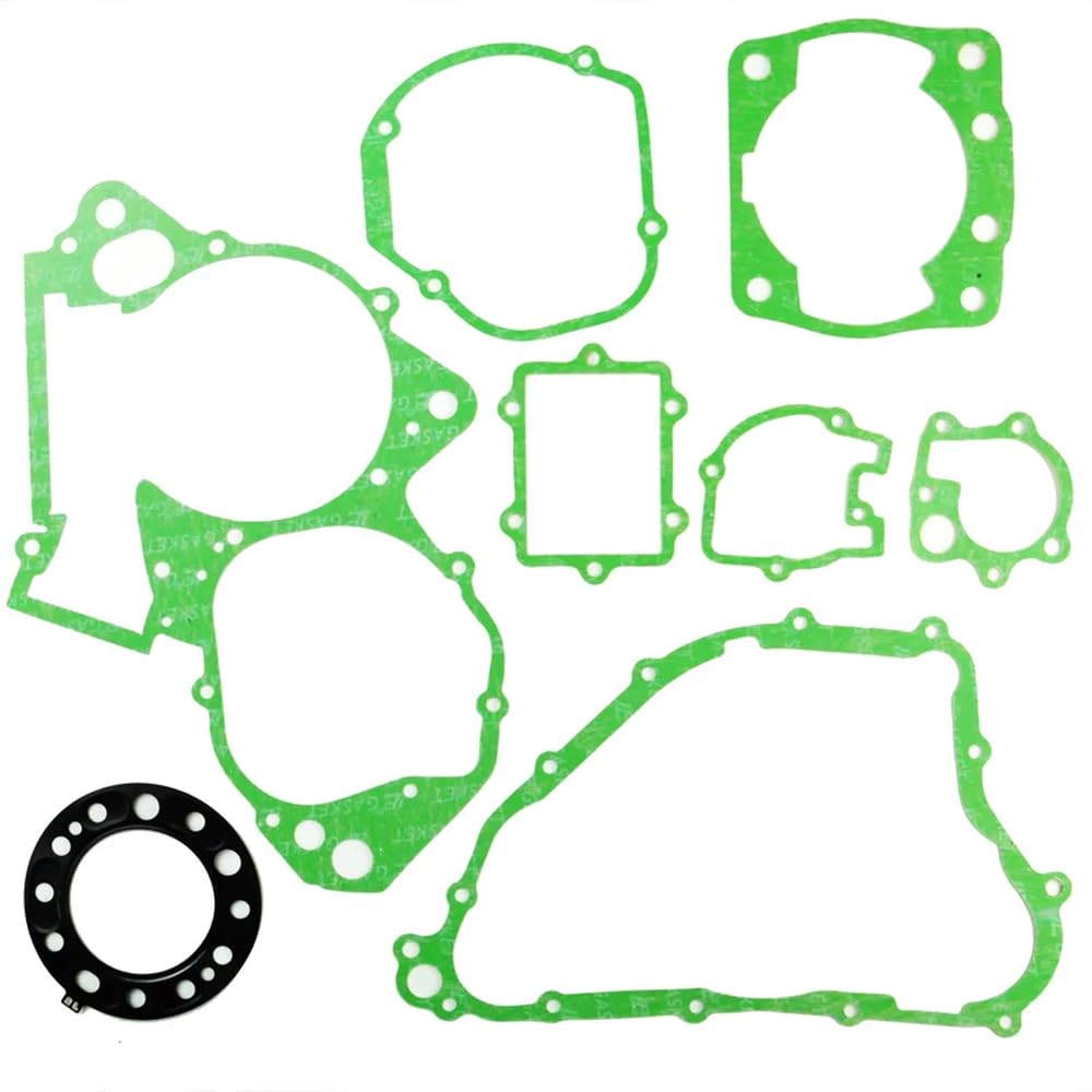 Kompletter Dichtungssatz Kompatibel mit Motorzylinder, Kurbelgehäuse und Kupplungsdeckel, kompatibel mit CR250 R 2005–2007 von UYDFXA