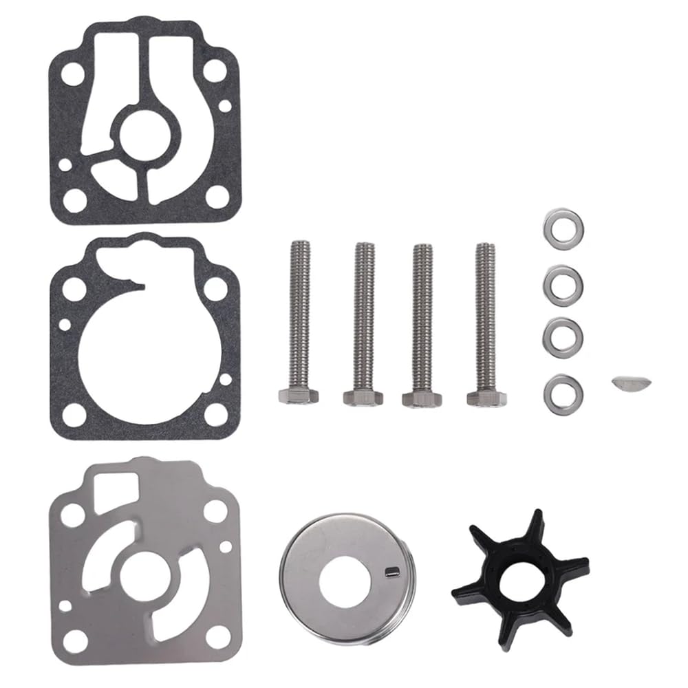 Laufrad-Wasserpumpen-Reparatursatz 3T5873223M, kompatibel mit Außenbordmotor 40 50 60 3T5-87322-3 von UYDFXA