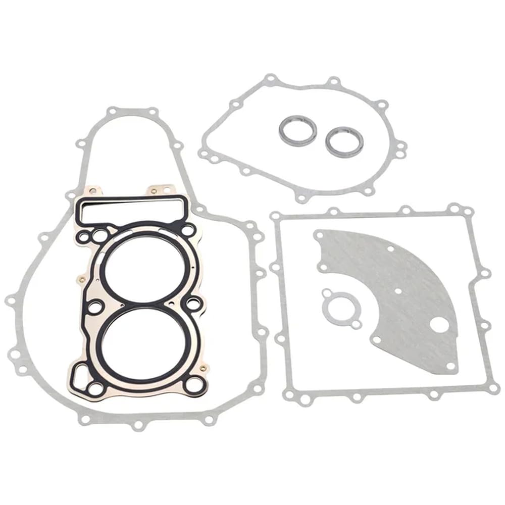 Motorrad-Kurbelgehäuse-Zylinderkopfdeckel-Dichtungssatz, kompatibel mit 500 2017 bis 2022, TRK502 2017 bis 2020(1 Set) von UYDFXA