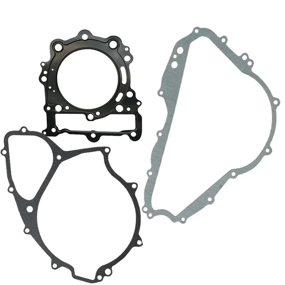 Motorrad Links rechts Motorgehäuse Generator Kupplungsdeckel Zylinderkopfdichtung kompatibel mit G650GS 08–15 Sertao 10–14 G650X 06–09(The Kits) von UYDFXA