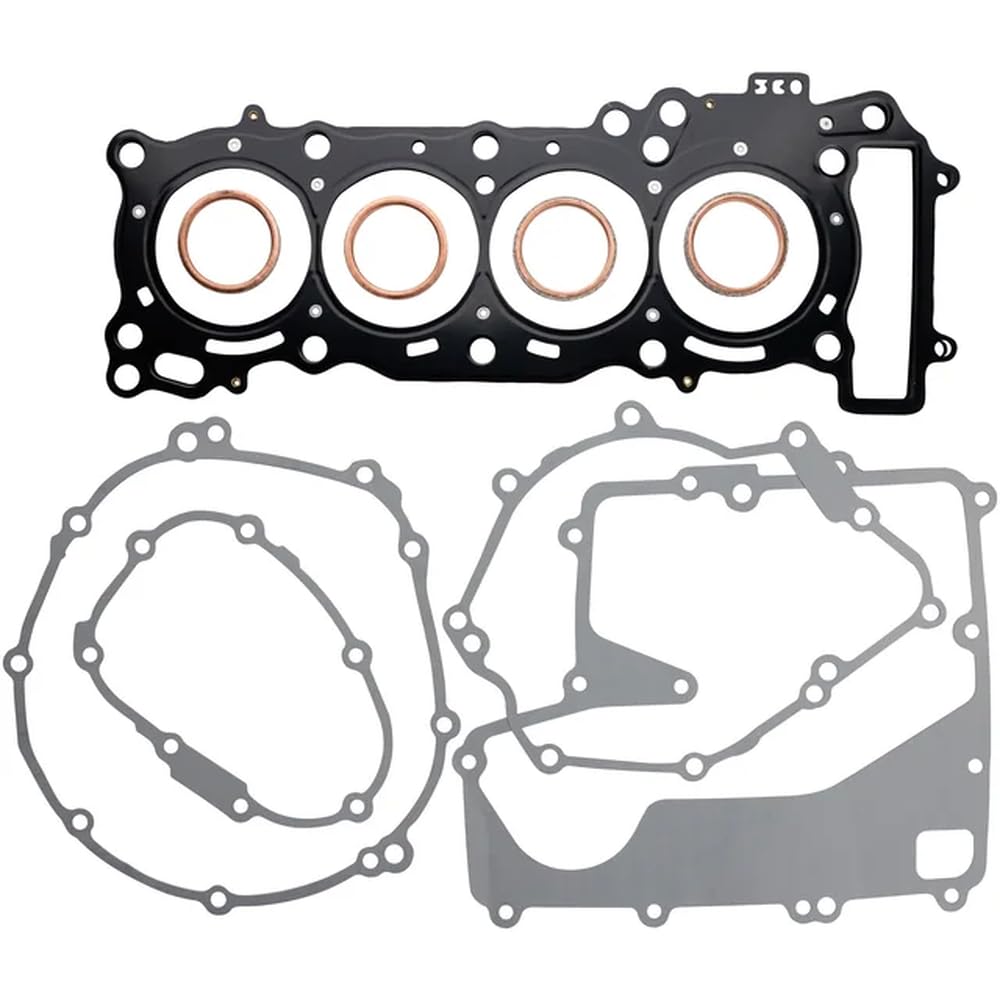 Motorrad-Motorzylinder-Kurbelgehäuse-Reparatur-Dichtungssatz, kompatibel mit YZF-R6 YZFR6 2006–2024(Complete Set -1) von UYDFXA