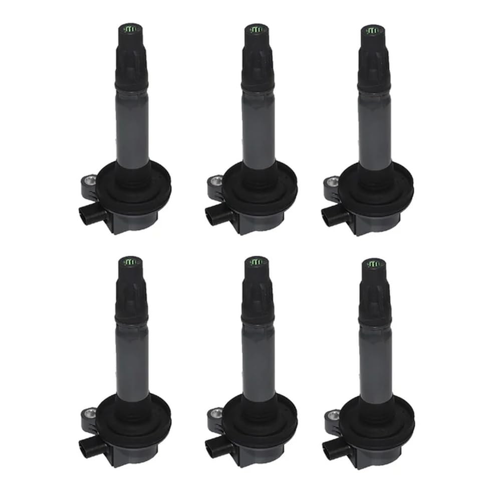 Zündspulen 7T4E12A375GA, kompatibel mit 3,5 l 2016–2018 F150 150 2019 Police Interceptor(6pcs Set) von UYDFXA