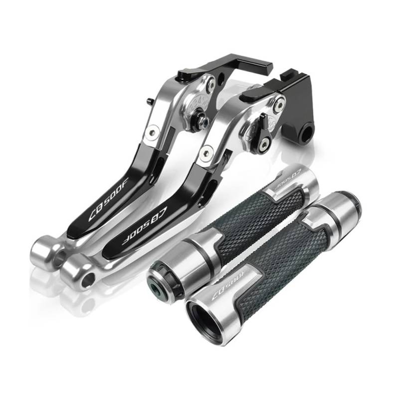 Brems Kupplungshebel Für Honda CB500F 2013-2022 Motorrad CNC Folding Brems Kupplung Hebel Handbremse Lenker Grip Griff Handgriffe Motorrad Teile von UYJHFPLND