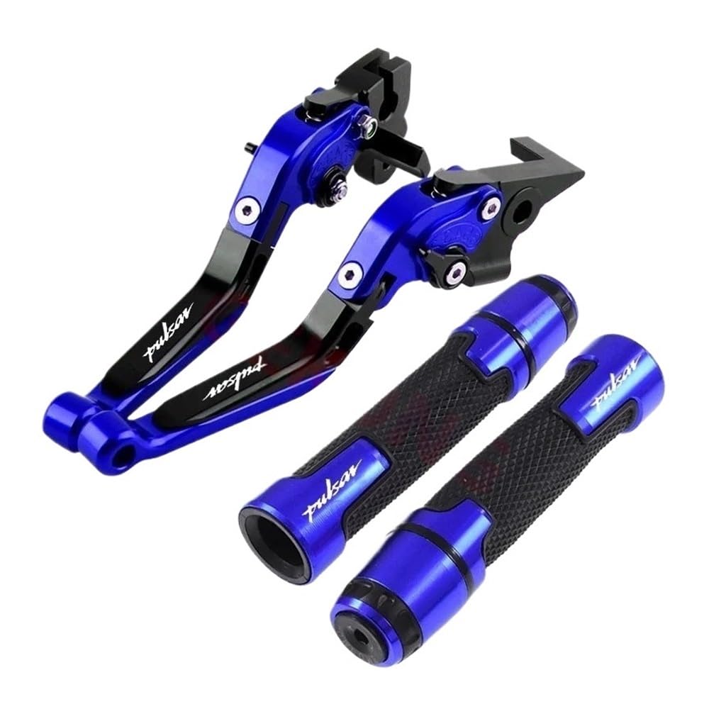 Brems Kupplungshebel Motorrad Klappbare Ausziehbare CNC Moto Einstellbare Kupplung Bremshebel Handbar End Griffe fit Für Bajaj Pulsar 200 NS/200 RS/200 A von UYJHFPLND