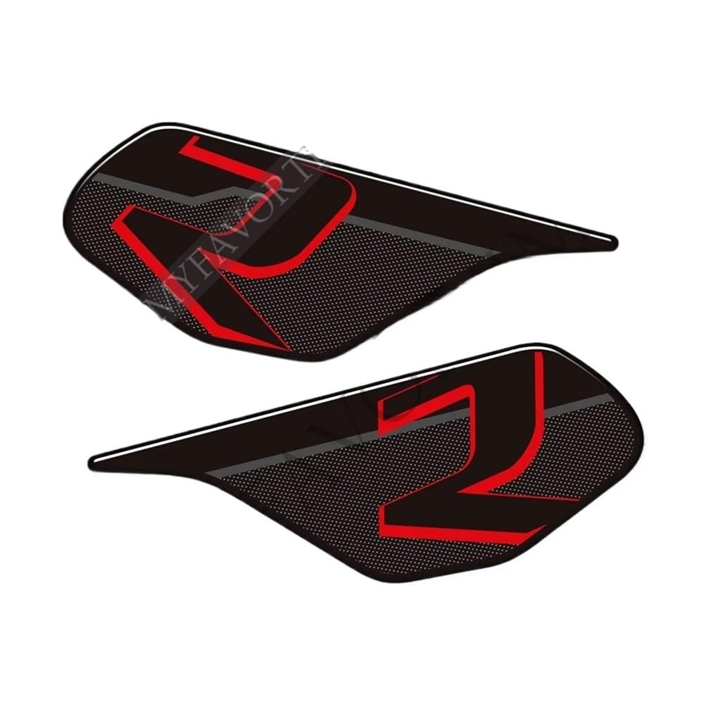 Motorrad Tankpads Motorrad Aufkleber Decals Gas Heizöl Kit Knie Fisch Knochen Tank Pad Schutz Für Triumph Street Triple Daytona 675 765 R RS von UYJHFPLND