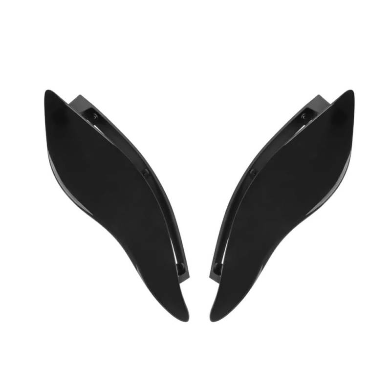 Motorrad Windschild Motorrad Windschutzscheibe Seite Flügel Einstellbare Batwing Verkleidung Air Deflektor Für Ha&rley Touring Electra Street Tri Glide CVO 14-22 von UYJHFPLND