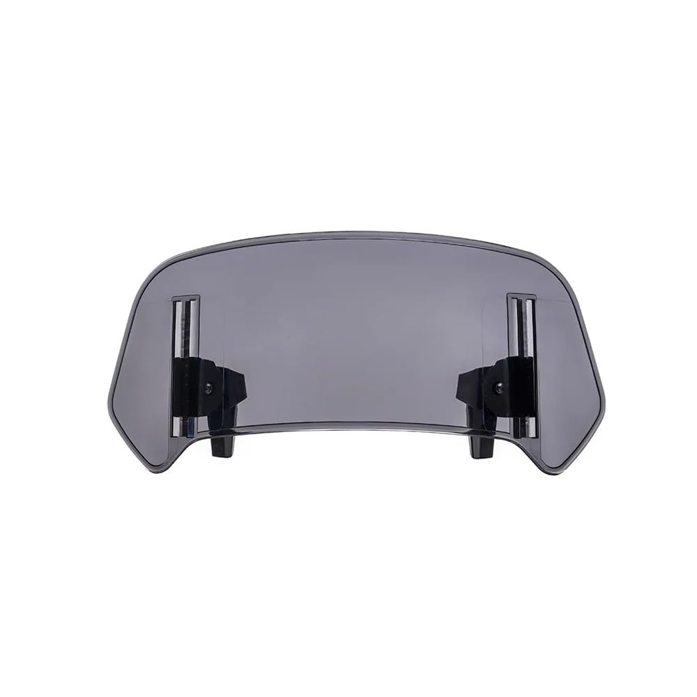 Motorrad Windschild Motorrad Windschutzscheibenverlängerung, Einstellbar, Für Aufstecken, Windschutzscheibenverlängerung, Windabweiser, Spoiler, Universalteile von UYJHFPLND