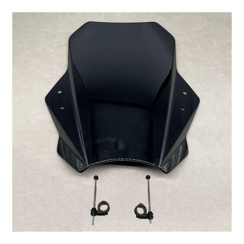 Motorrad Windschild Passend Für KA&WASAKI Z650 V&ER&SYS 650 V&ER&SYS 1000 Z400 ER-6N Universal-Motorrad-Windschutzscheiben-Deflektor von UYJHFPLND