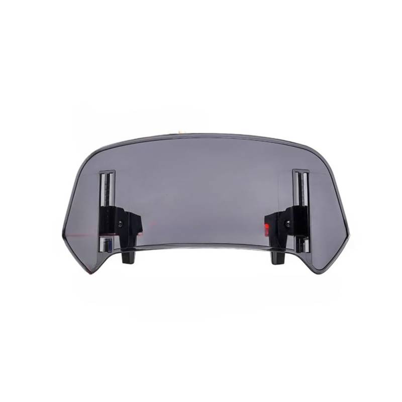 Motorrad Windschild Transparent/Rauch Motorrad Windschutzscheibe Erweiterte Spoiler Windschutzscheibe Air Deflektor Für HO&ND&A Für B&M&W Für Suzuki Für YA&MAHA von UYJHFPLND