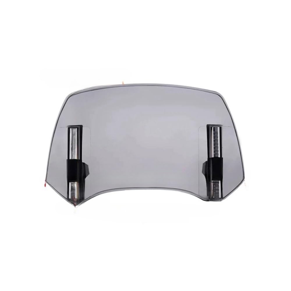 Motorrad Windschild Transparent/Rauch Motorrad Windschutzscheibe Erweiterte Spoiler Windschutzscheibe Air Deflektor Für HO&ND&A Für B&M&W Für Suzuki Für YA&MAHA von UYJHFPLND