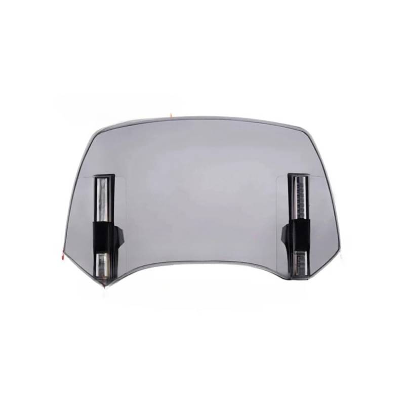 Motorrad Windschild Transparent/Rauch Motorrad Windschutzscheibe Erweiterte Spoiler Windschutzscheibe Air Deflektor Für HO&ND&A Für B&M&W Für Suzuki Für YA&MAHA von UYJHFPLND