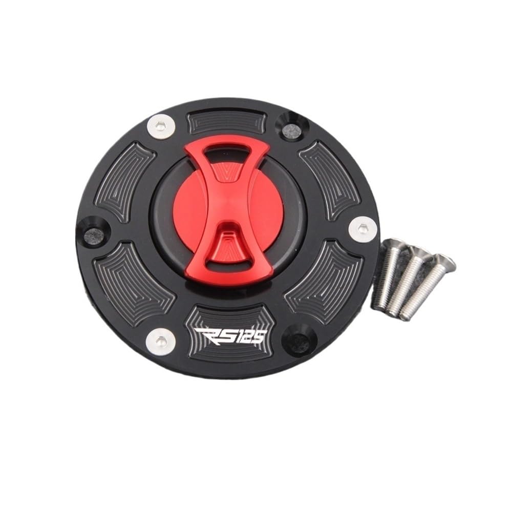 Tankdeckel Motorrad Für Aprilia RS 125 RS125 Alle Jahre CNC Keyless Motorrad Kraftstoff Gas Tankdeckel Abdeckung Motorrad Tankdeckel von UYJHFPLND